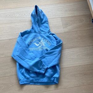 Schrute Farms Blue Graphic Hoodie